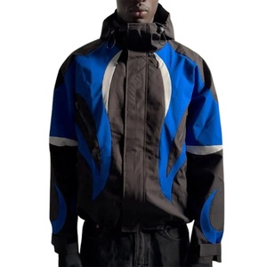 OEM Custom Made Colorful Nylon Windbreaker Low MOQ Sportswear Nylon Tracksuits Set Stylish Street Style Gym Apparel Track Jacket - Product Image 1