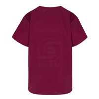 Tops de travail respirants et ajustables en gros, de haute qualité, en matériau durable, couleur unie, tops de travail pour infirmières