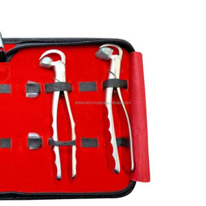 Hot Selling DEBONAIR Manual Tooth Extracting Forceps Set Premium <b>Dental</b> <b>Surgical</b> <b>Instruments</b> Kit CE Certified Steel Ergonomic - Product Image 2