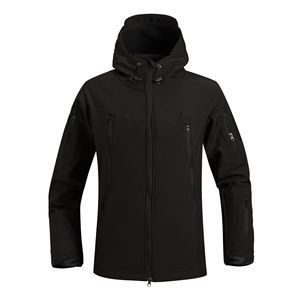 Chaqueta impermeable Softshell táctica 2924 de alta calidad nuevos hombres y Unisex invierno caza al aire libre lona diseño de estilo Casual - Product Image 3