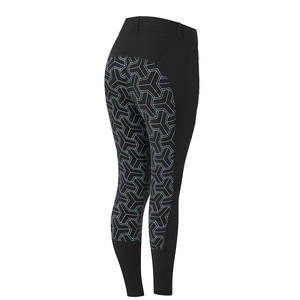 Precio al por mayor mujeres sublimación mallas de montar a caballo último estilo de alta calidad sublimación ropa ecuestre Leggings - Product Image 3
