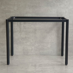 OMA I System 100x60cm Industrial Dining Table Steel Assembly Legs <b>Powder</b> Coated HCOM001 Featuring <b>Cast</b> Iron Aluminium Hospital - Product Image 3