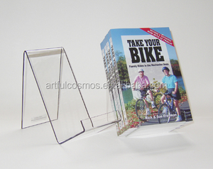2025 nouveau modèle 6 pouces clair acrylique affichage chevalet Transparent présentoir support acrylique livre support sans rebord - Product Image 6