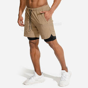 Short d'entraînement pour hommes, vente en gros, vêtements de gymnastique, Short de coupe croisée pour hommes, Short d'entraînement, Short de sport, Short de course - Product Image 1
