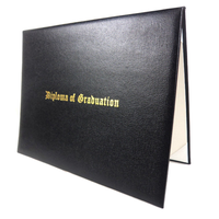 Carpeta de cuero PU personalizada, certificado
