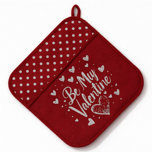 Agarraderas para Ollas de Cocina 100% Algodón con Diseño Estampado de San Valentín, Resistentes al Calor para Cocinar y Hornear - Product Image 5