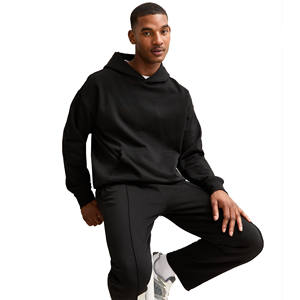 Chándal con Capucha para Hombre, Personalizado, de Invierno, 100% Algodón, Transpirable, de Corte Holgado, para Correr y Entrenar - Product Image 3