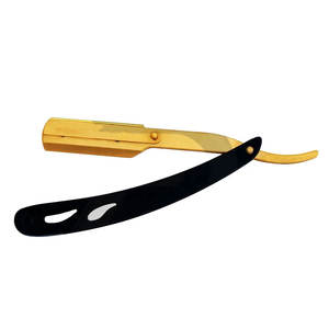 Maquinilla de afeitar profesional de doble hoja para hombre con mango de madera y bolsa Desechable cara y cuerpo uso perfecto afeitado - Product Image 3