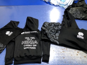 Autumn Winter Kids Hoodies Boys Black Hoodie with Screen Printed Design <b>Baby</b> <b>Clothing</b> High Quality Drop Shoulder Children Hoodie - Product Image 5