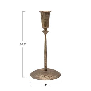 High Quality Handmade Hot Selling New Arrival Tea Candle Holder Metal in Iron Gold Plated Fancy Candle <b>Light</b> Vessel - Product Image 2