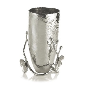 Jarrón de flores de metal plateado con decoración de mesa de diseño personalizado a la venta a granel de La India por KHOOSI OVERSEAS - Product Image 6