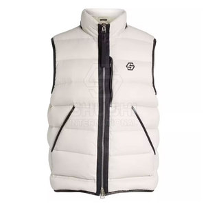 Chaleco acolchado informal transpirable de secado rápido para hombres personalizado 2025 invierno al aire libre adultos uso precio bajo - Product Image 6