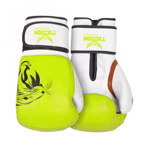 Guantes de boxeo Wining Logotipo personalizado Hecho con cuero de vaca genuino Guantes de boxeo ganadores profesionales - Product Image 5