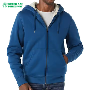 Sudaderas con Cremallera Unisex Estilo Vintage para Venta al por Mayor 2026, con Logotipo Personalizado, Transpirables, de Algodón/Bambú, para Invierno, Servicio OEM - Product Image 3