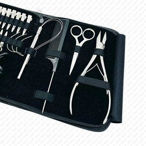 Kit d'outils pour extensions de cheveux et micro liens, couleur unie, design personnalisé, logo personnalisé, 30 pièces - Product Image 6