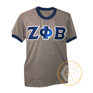 Camisetas Personalizadas GREEK TREASURES para Mujer, Ropa de la Hermandad Zeta Phi Beta, Prendas Casuales de Algodón Transpirable de Alta Calidad, Venta al Por Mayor - Product Image 4