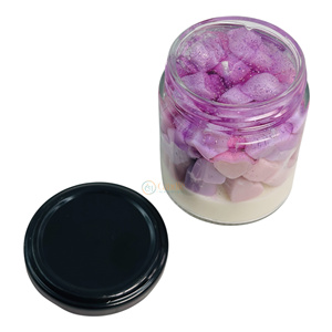 โถเทียนหอมทำจากถั่วเหลืองใสเป็นมิตรต่อสิ่งแวดล้อมของตกแต่งบ้านสำหรับเทศกาลคริสต์มาสตรุษจีนการสำเร็จการศึกษาปีใหม่ - Product Image 5