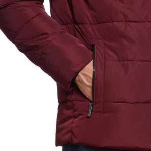 New Arrival Men's Warn Winter <b>Quilted</b> Puffer Jacket Windbreaker Padded Thick Blank Hooded Bubble Padded Jacket <b>for</b> <b>Sale</b> - Product Image 6