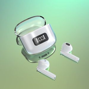 Home Digitalome Écouteurs sans fil Bluetooth blancs EP-108 avec écran numérique pour les sports et les jeux - Product Image 5