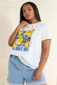 เสื้อแขนกราฟิกสีขาวคุณภาพสูงสำหรับผู้หญิง OEM/ODM แบบลำลองเสื้อผ้าไซส์สหรัฐ/อังกฤษปรับแต่งได้ - Product Image 5