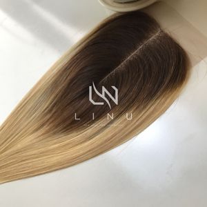 613 couleur fermeture 2x4 2x6 4x4 5x5 6x6 vietnamien luxe os cheveux raides Super Double dessiné faisceaux de cheveux humains génie trame - Product Image 6