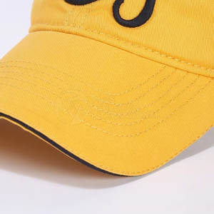 Venta directa de fábrica Sombreros de béisbol ajustables 100% Poliéster/Algodón Sombreros de béisbol de alta calidad - Product Image 4