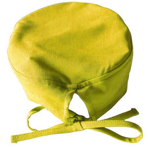 Custom Satin Lined <b>Scrub</b> <b>Cap</b> Cotton Solid Color Operating Room Nurse <b>Cap</b> with 3D Embroidery Adjustable Head <b>Cap</b> - Product Image 1