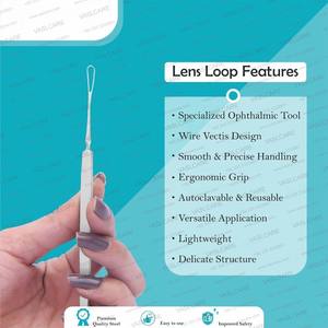 El mejor precio Snellen Loop Vectis Lens Expressor 125mm Instrumentos quirúrgicos oftálmicos alemanes de acero inoxidable de Vaslcare - Product Image 3