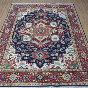 Alta calidad clásica 9x12 algodón Hariz antiguo anudado a mano alfombra persa antideslizante PET amigable juego de alfombra hecha a mano - Product Image 1