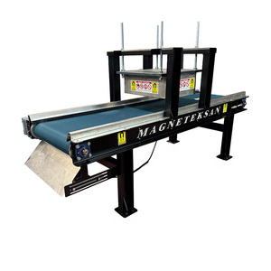 Séparateur magnétique permanent à bande magnétique haute intensité Magneteksan N35, séparateur magnétique industriel pour boîte de vitesses, traitement du sable de silice 10 - Product Image 1