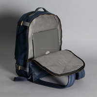 Mochila para Portátil de Cuero Genuino Hecha a Mano, Cierre de Cordón, 20-39L, Geométrica, Unisex, Estilo Vintage, para Universidad, Viajes y Aire Libre