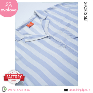 Fabricant professionnel largement vendu meilleure qualité rayonne vêtements de nuit robe de nuit femmes deux pièces pyjama short ensemble - Product Image 3