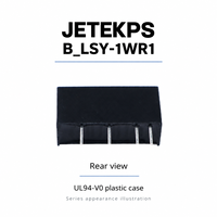 Convertisseur DC-DC isolé JETEKPS B1212LSY-1WR1 1W, 12V vers 12V 83mA, module d'alimentation SIP non régulé, RoHS