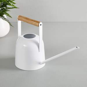 Metal Round Watering <b>Can</b> Galvanized Steel <b>Water</b> <b>Can</b> Galvanized Simple Metal <b>Water</b> <b>Can</b> creative vintage <b>water</b> cane garden - Product Image 2