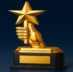 Trophée de joueur de football en bronze détaillé pour l'excellence sportive. Poses d'action disponibles à prix de gros. - Product Image 5