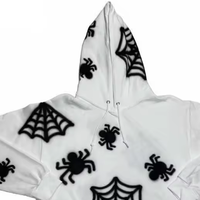 Yeni Kışlık Dış Mekan Günlük Sokak Hip Hop Tarzı Kapüşonlu Sweatshirt Düz Renk Erkek Termal %100 Pamuklu Polar