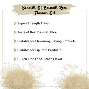 Huile de riz basmati aromatisée en forme liquide - Product Image 4