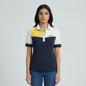 Chemises pour femmes en coton 100% respirant et écologique, à manches courtes, col bouffant, vêtements décontractés, vente en gros - Product Image 3