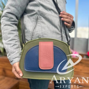 Bolsos de cuero reciclado para mujer de nuevo diseño, superventas, monedero multicolor, bolsos de hombro multiusos únicos con estilo para mujer - Product Image 1