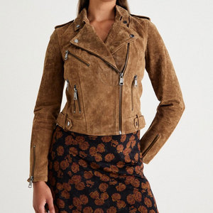 Chaqueta de Cuero de Gamuza Transpirable de Punto para Invierno, con Textura Premium y Comodidad para Mujer - Product Image 5