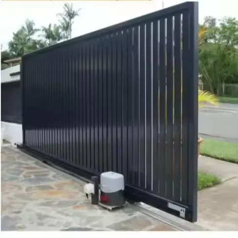 Derniers designs de portes principales Portes d'entrée clôtures automatiques en aluminium Portes Portes de maisons modernes Portes coulissantes