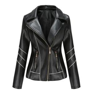 Veste en cuir véritable de moto de conception personnalisée OEM pour hommes Veste en cuir sur mesure pour hommes Vestes en cuir mince sur mesure - Product Image 5