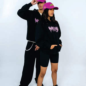 Sudaderas CON CAPUCHA DE Hip Hop de algodón 100% de lujo para hombres, ropa de calle de gran tamaño, bordado de peso pesado, sudaderas con capucha de varios colores para la temporada de invierno - Product Image 2