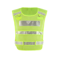 Gilet de travail réfléchissant respirant décontracté de style nouveau pour hommes - 100% coton, qualité supérieure