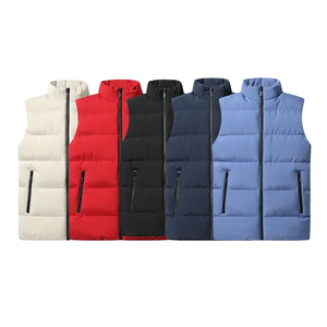 Chaleco acolchado para mujer, ultrafino, ligero, de punto, a prueba de viento, sin mangas, chaqueta acolchada, chaleco acolchado para mujer, chaquetas - Product Image 3