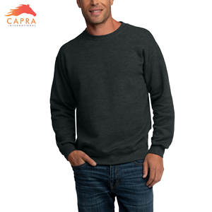 OEM Nouveau modèle Sweat-shirt surdimensionné personnalisé pour hommes Sweatshirts ras du cou de marque privée en polaire - Product Image 2