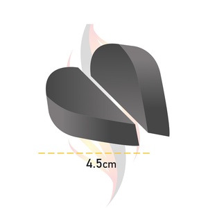 الأكثر مبيعًا لا. 1 قلب إندونيسي للشيشة نارجيل فحم عضوي متعدد الأحجام فحم أسود - Product Image 6