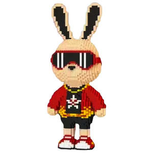 ชุดตัวต่อแฟชั่น Lapin รุ่นมินิ ทำจากพลาสติก ABS ของเล่นเสริมพัฒนาการแบบประกอบเอง สไตล์โมเดิร์น - Product Image 2