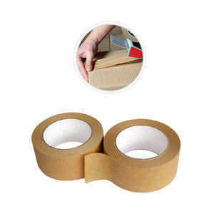 Cinta de Papel Kraft de embalaje activado por agua, personalizado, precio competitivo, buena calidad, novedad - Product Image 3