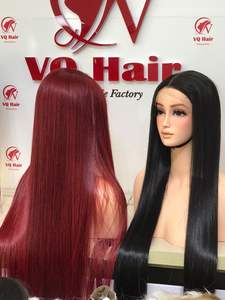 วิกผมปิดลูกไม้ HD ทรงตรงกระดูกสำหรับผู้หญิงผิวดำวิกผมแท้จากเวียดนาม - Product Image 4